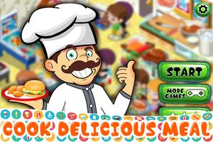 Fast Food Cooking Journey Chef Cooking Game Affiche