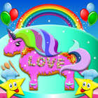 Pony Cake Maker Decorate Game icono