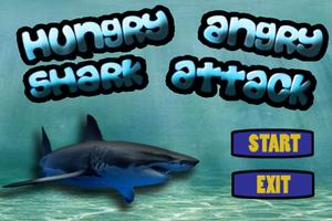 Hungry Angry Shark Attack poster