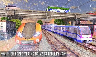 Modern City Train Driving : Indian Train Sim 2018 screenshot 3