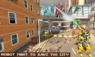 Robot Transformation Fire Truck: Real Robot Wars Screenshot 3