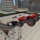 Poderoso Monster Truck City perseguição policial APK