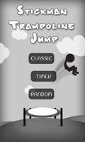 Stickman Trampoline Jump Affiche