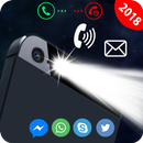 Flash on call and sms: Flashlight alert on call APK