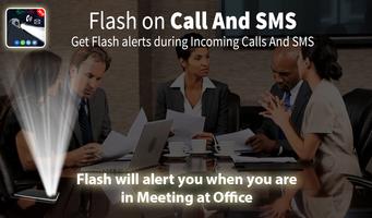 Flash on call and sms: Flashlight alert on call screenshot 1