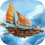 Flying Pirate Ship 3D