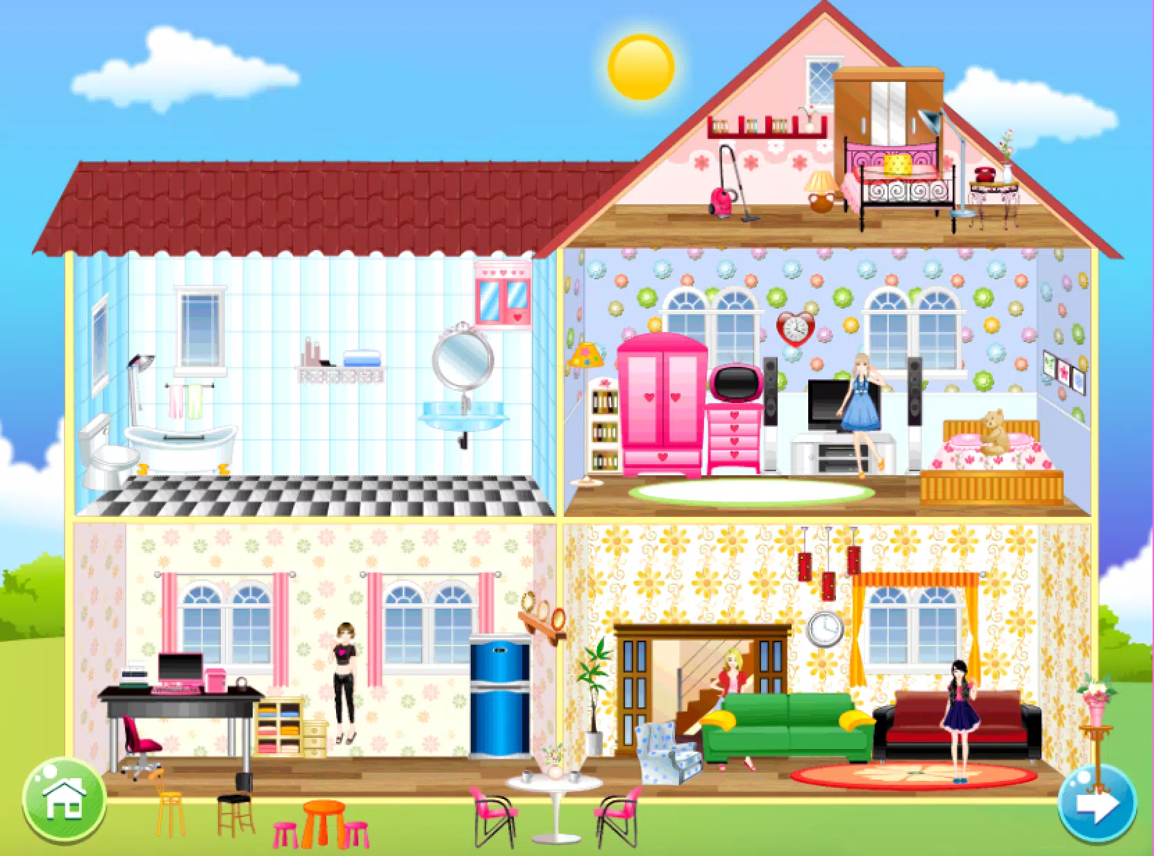 Tải xuống APK Home Decoration Games cho Android