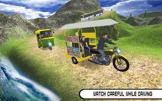 Offroad Rickshaw Tuk Tuk Drive screenshot 2