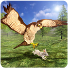 Selvagem Falcon Simulator 3D ícone