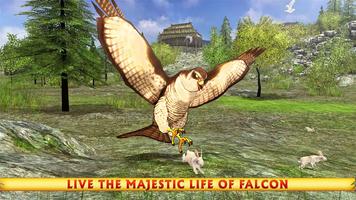 Sauvage Falcon Simulator 3D Affiche
