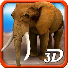 Descargar APK de 3D Wild Elephant Simulador