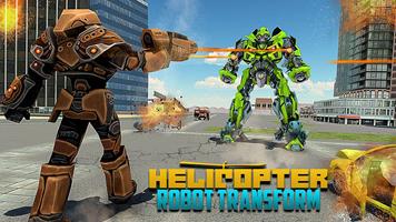 Helicopter Robot Game - Robot Transformation 2018 ảnh chụp màn hình 3