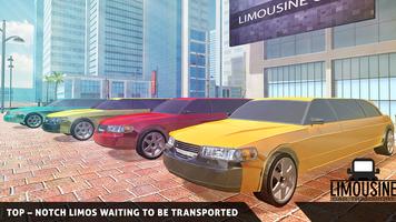 Poster Limo Car Transporter Truck PRO