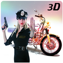 Kejahatan Polisi Sepeda Chase APK