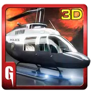 Helicóptero policía simulador