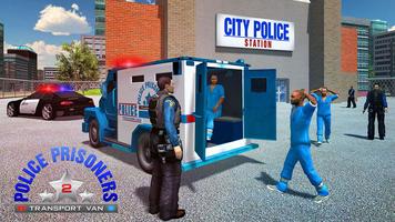 Police Prisonniers Transport Affiche