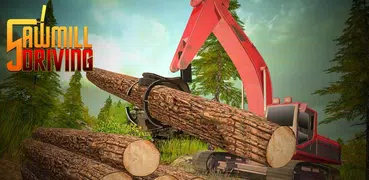 Sawmill Simulator - Forest Truck Driving Game