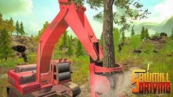 ソーミルシミュレータ - 森林トラック運転ゲーム スクリーンショット 1