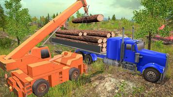 Sawmill Simulator - Forest Truck Driving Game ảnh chụp màn hình 3