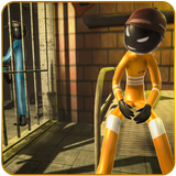 Stickman Prison Escape Story 3D icon