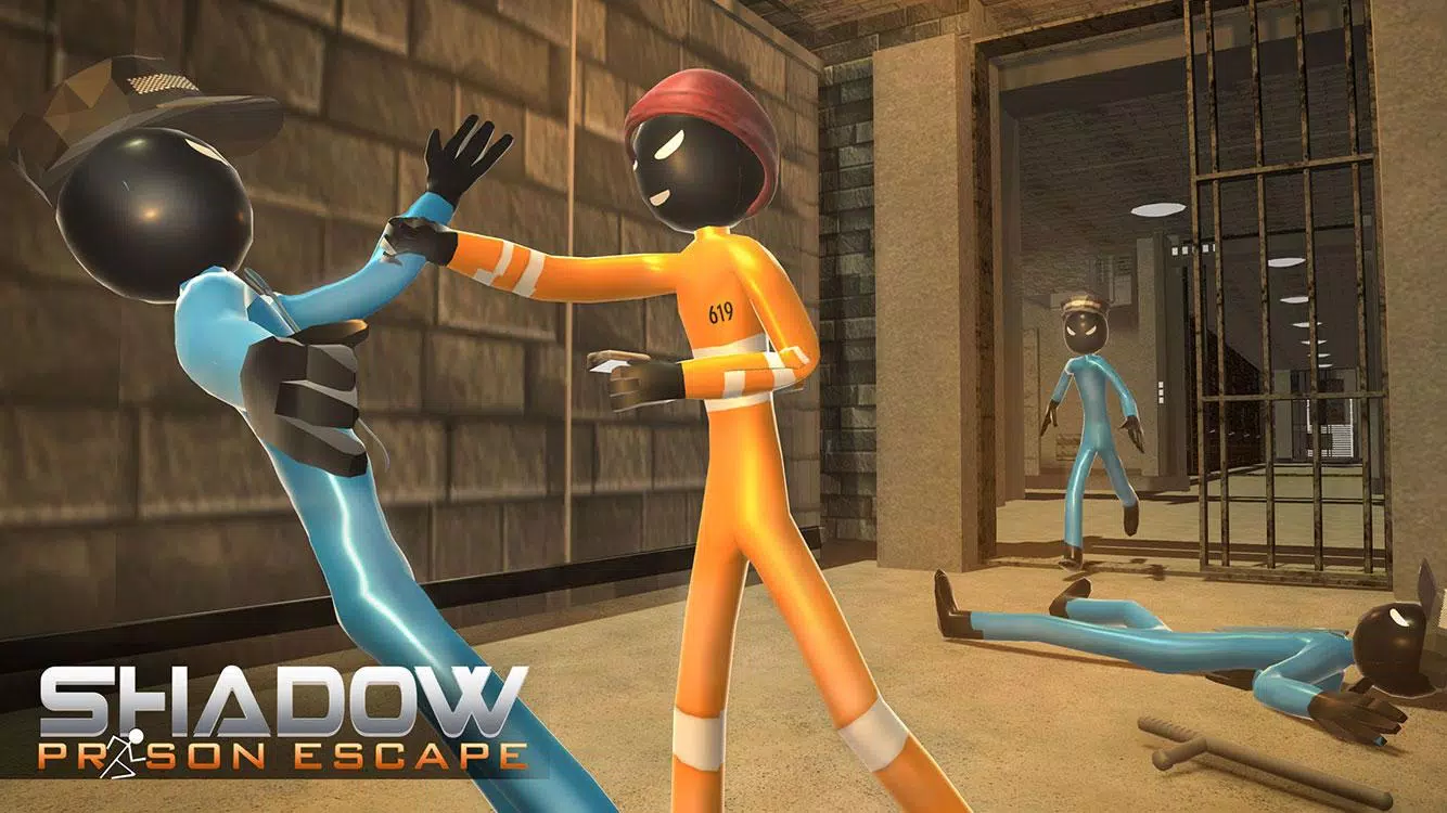 Stickman Prison Escape Story 3D - Free Play & No Download