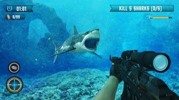 Underwater Shark Hunter 2017 screenshot 2
