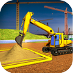 Heavy Excavators Machinery 3D