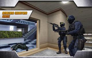 FPS Terrorist Hunt Modern War Gun Shooting Fury 3D ảnh chụp màn hình 1