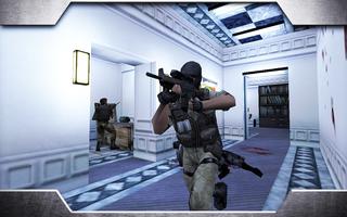 FPS Terrorist Hunt Modern War Gun Shooting Fury 3D ảnh chụp màn hình 2