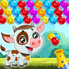 Bubble Cow Shooter - Games Pop. Blast, Shoot Free biểu tượng