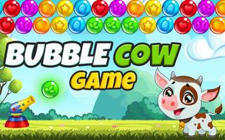 Bubble Cow Shooter - Games Pop. Blast, Shoot Free โปสเตอร์