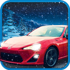 Driving Car In Snow ikona