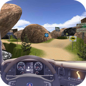 Cargo Truck Drive Hill Turbo آئیکن