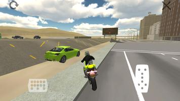 برنامه‌نما Extreme Motorbike Simulator 3D عکس از صفحه