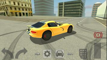 Extreme Turbo Car Simulator 3D plakat