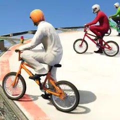 BMXトップレーサースタント