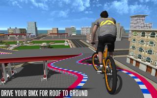 BMX Racer Stunts - Bike Race Free পোস্টার