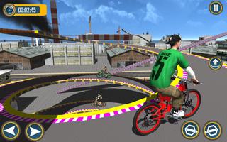 BMX Racer Stunts - Bike Race Free screenshot 1