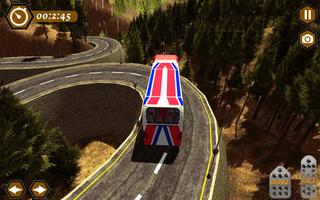 Heavy Mountain Bus - Bus Games 2018 اسکرین شاٹ 2