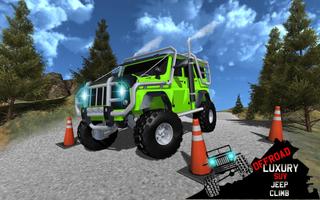 Offroad Luxury SUV Hill Climb poster