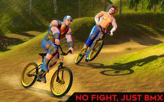 Wrestlers Bike Race Free screenshot 1
