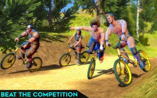 Wrestlers Bike Race Free screenshot 2