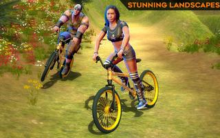 Wrestlers Bike Race Free screenshot 3