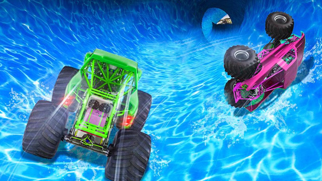 Water Slide: Monsture Truck 4*4 Mega Game for Android - APK ... - 