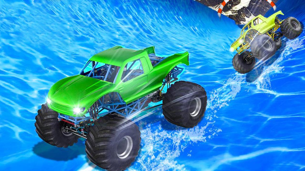 Water Slide: Monsture Truck 4*4 Mega Game for Android - APK ... - 