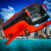 Futuristische fliegende Bussch