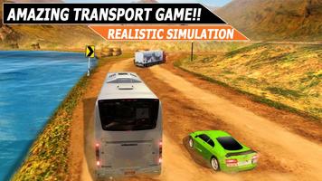 City Coach Bus Simulator : Indonesia Bus Driver 3D โปสเตอร์