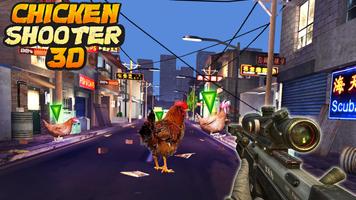 Crazy Chicken Shooting - Angry Chicken Knock Down poster