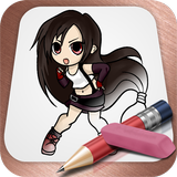 Drawing Lessons Final Fantasy icon