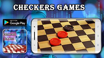checkers gamee Affiche